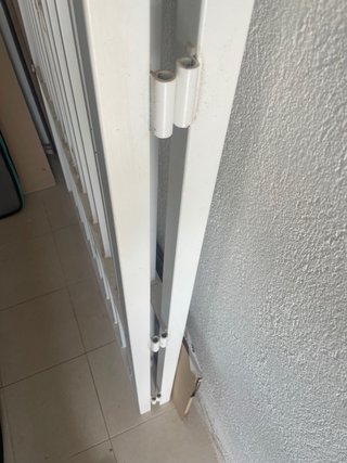 Rejas para ventanas blancas x 2.