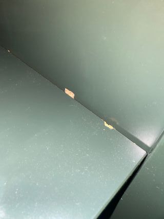 Vitrina IKEA LIATORP Verde