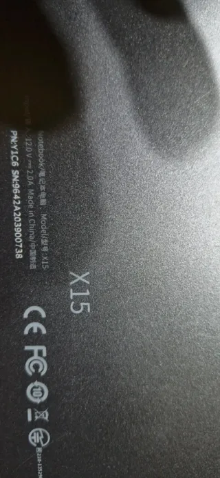 Portátil BMAX X15 Piezas