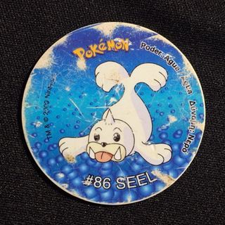 Lote 5 Tazos Pokémon Pidgeotto, Kakuna, Seel, Dewg
