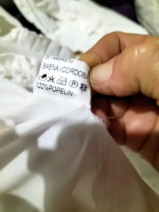 Blusa corpiño flamenca blanca