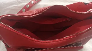 Bolso Desigual Rojo Piel Sintética