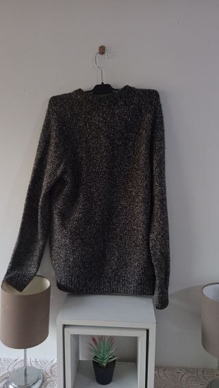 Jersey H&M Negro y Gris