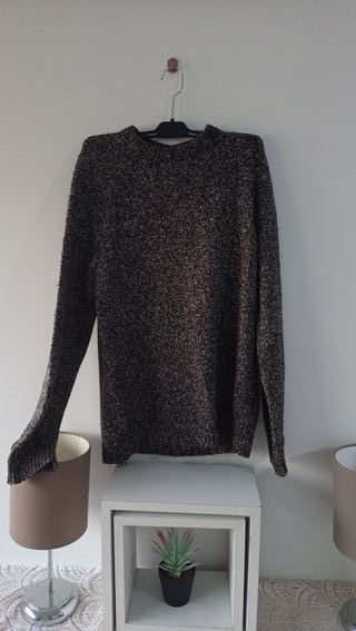 Jersey H&M Negro y Gris