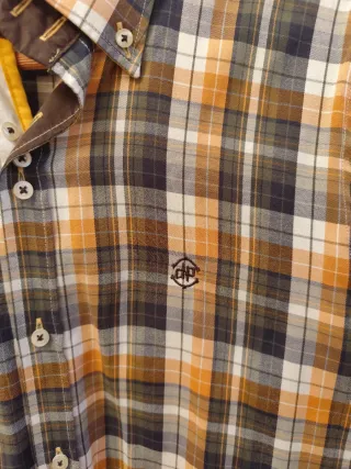 Camisa de cuadros de la marca Di Prego talla M