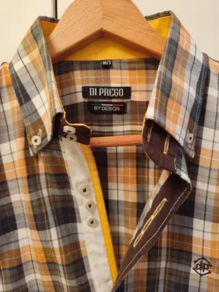 Camisa de cuadros de la marca Di Prego talla M