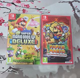 Mario Bros Deluxe y Paper Mario Puerta Milenaria