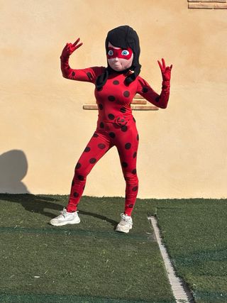 Disfraz profesional Ladybug Talla Única