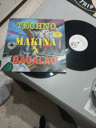 Vinilo Techno + Makina & Bacalao 2 Discos