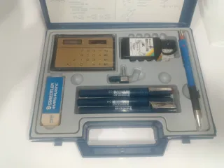 Maletín Staedtler Techniset con 3 estilógrafos