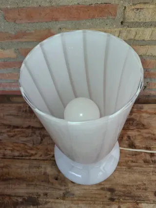 Lámpara de mesa vintage Murano