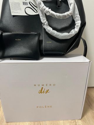 Bolso Polène Cyme Negro