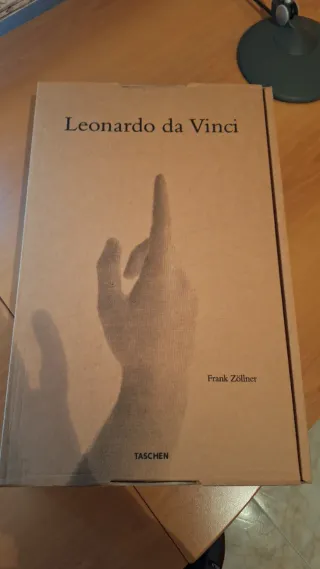 Libro de arte Leonardo davinci