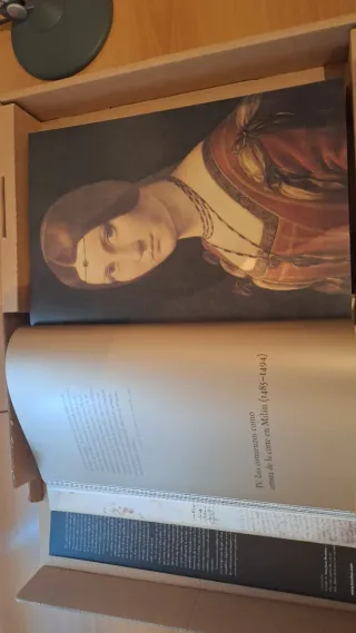 Libro de arte Leonardo davinci