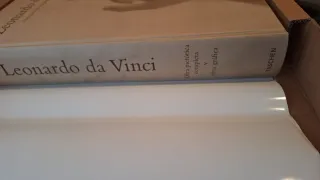 Libro de arte Leonardo davinci
