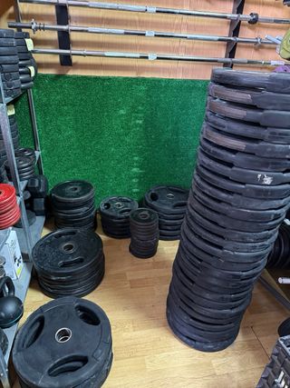 Discos Olímpicos de Gimnasio