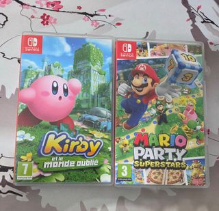 Kirby y la Tierra Olvidada + Mario Party Superstar