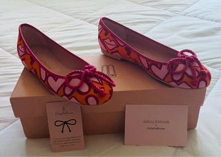 Pretty Ballerinas Bailarinas Naranja y Rosa