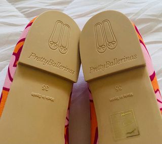 Pretty Ballerinas Bailarinas Naranja y Rosa