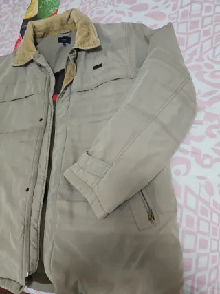 Cazadora Beige Suave Ligera, e interior polar