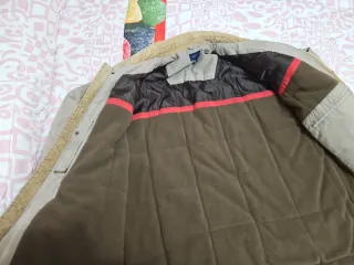 Cazadora Beige Suave Ligera, e interior polar