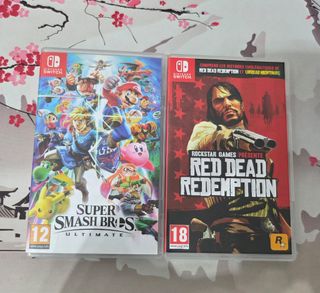 Super Smash Bros Ultimate y Red Dead Redemption