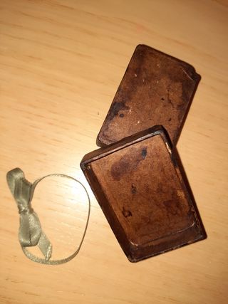 Scatolina vintage con angelo e fiocco