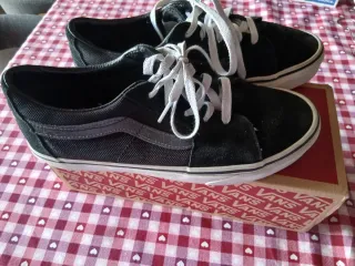 Zapatillas Vans Sk8 Low Negras/Grises