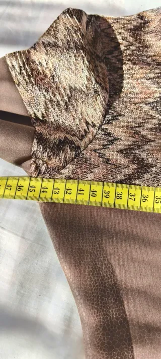 Vestido Jm Buendia patchwork multicolor