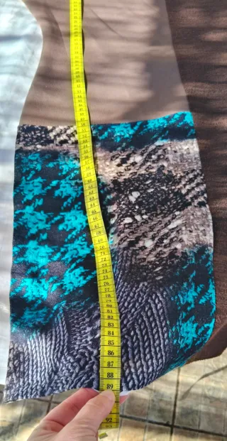 Vestido Jm Buendia patchwork multicolor