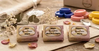 Jabones Artesanales Boda Personalizados