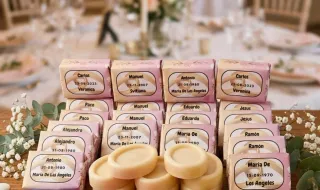 Jabones Artesanales Boda Personalizados