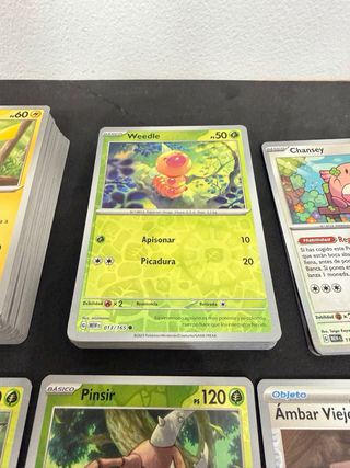 Bulk cartas pokemon 151 Español