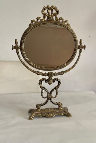 Specchio da Toeletta Vintage Luigi XVI Dorato