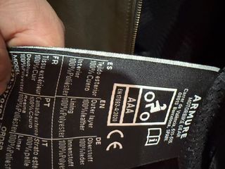 Chaqueta de cuero para moto con protecciones