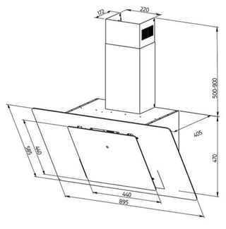 Campana Extractora Orbegozo DS75190N