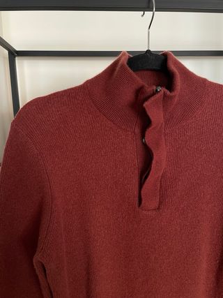 Jersey hombre cuello alto lana Massimo Dutti