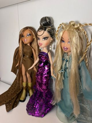 Bambole Bratz Cloe, Jade e Yasmin