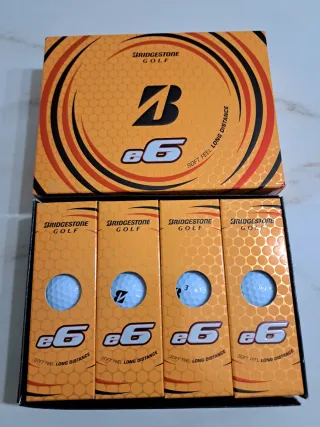 12 Bolas de Golf Bridgestone e6