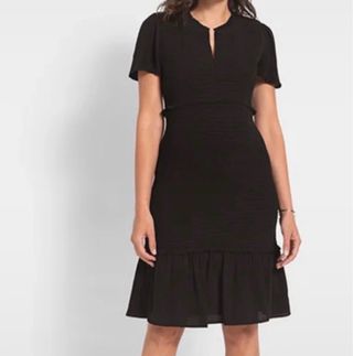 Vestido corto negro Seraphine premamá