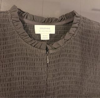 Vestido corto negro Seraphine premamá