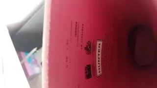 Botas de agua Hunter rosas