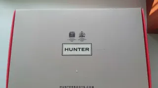 Botas de agua Hunter rosas