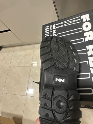 Zapatos de seguridad negros