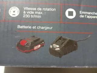 Trinquete PARKSIDE 20V con Batería y Cargador