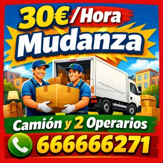 Mudanza y transporte de muebles