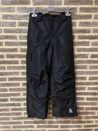 Pantalón nieve niño negro