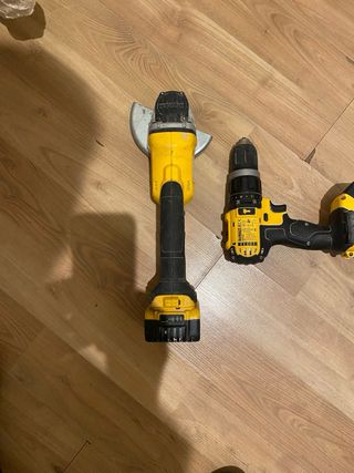 Pack Taladro y Amoladora Dewalt