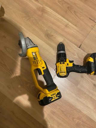 Pack Taladro y Amoladora Dewalt