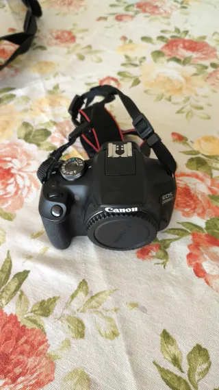 Canon 2000D + Bolsa + Bateria + Carregador